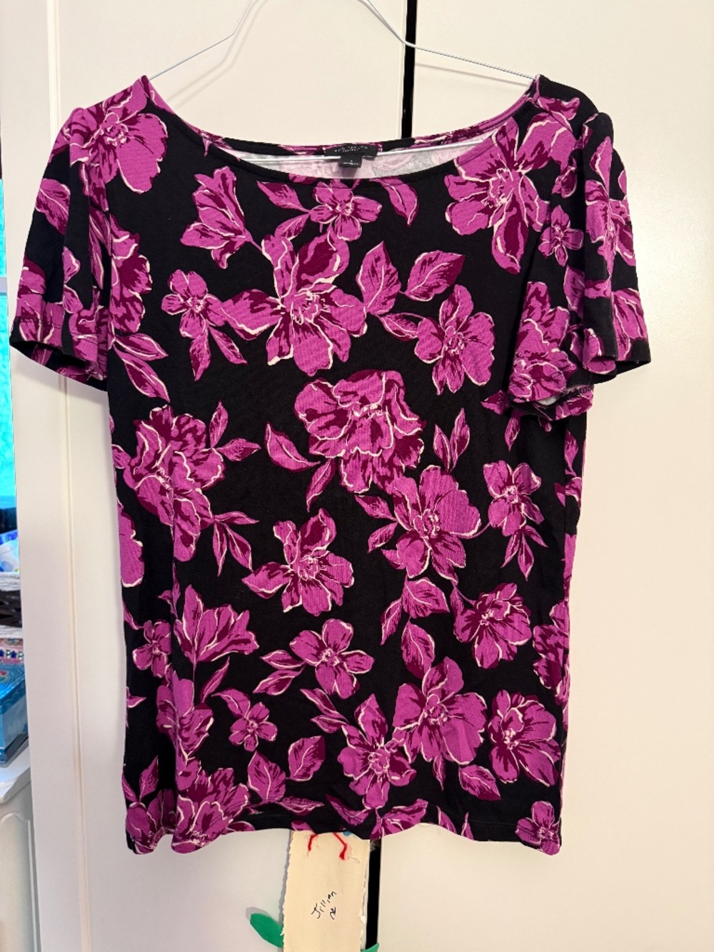Ann Taylor Floral Blouse Size S